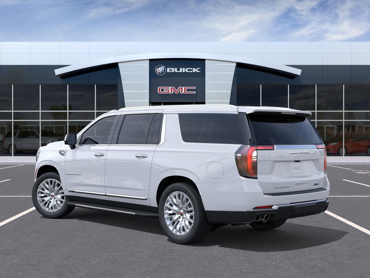 Used 2026 Glacier White Tricoat GMC Denali image 46