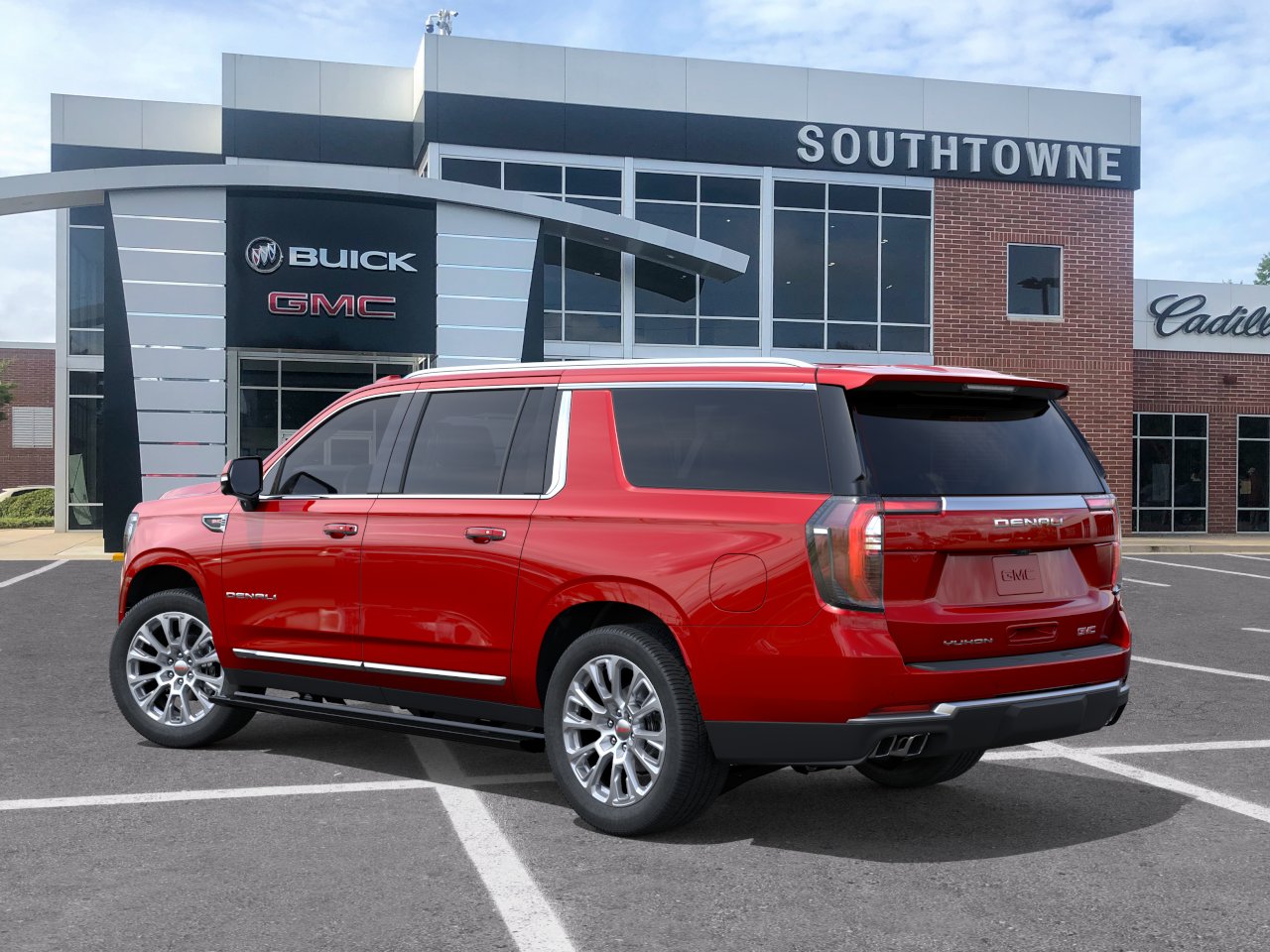 New 2026 Volcanic Red Tintcoat GMC Denali image 3