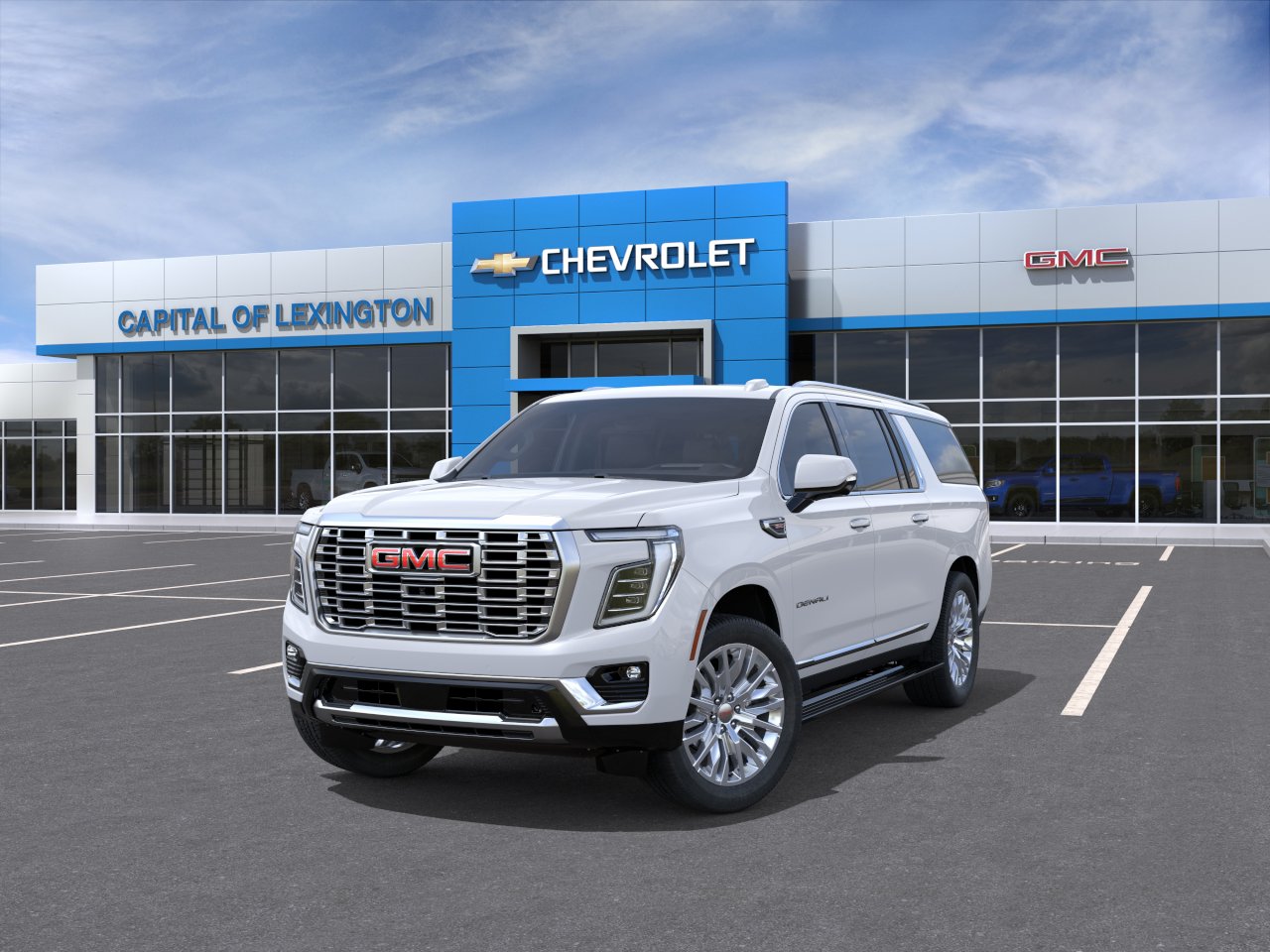 New 2026 Glacier White Tricoat GMC Denali image 8