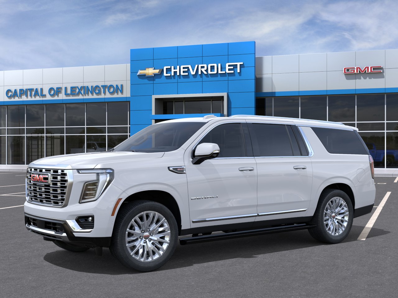 New 2026 Glacier White Tricoat GMC Denali image 2