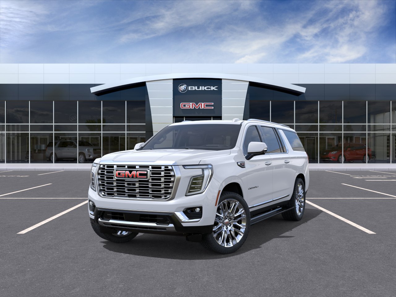 New 2026 Glacier White Tricoat GMC Denali image 8