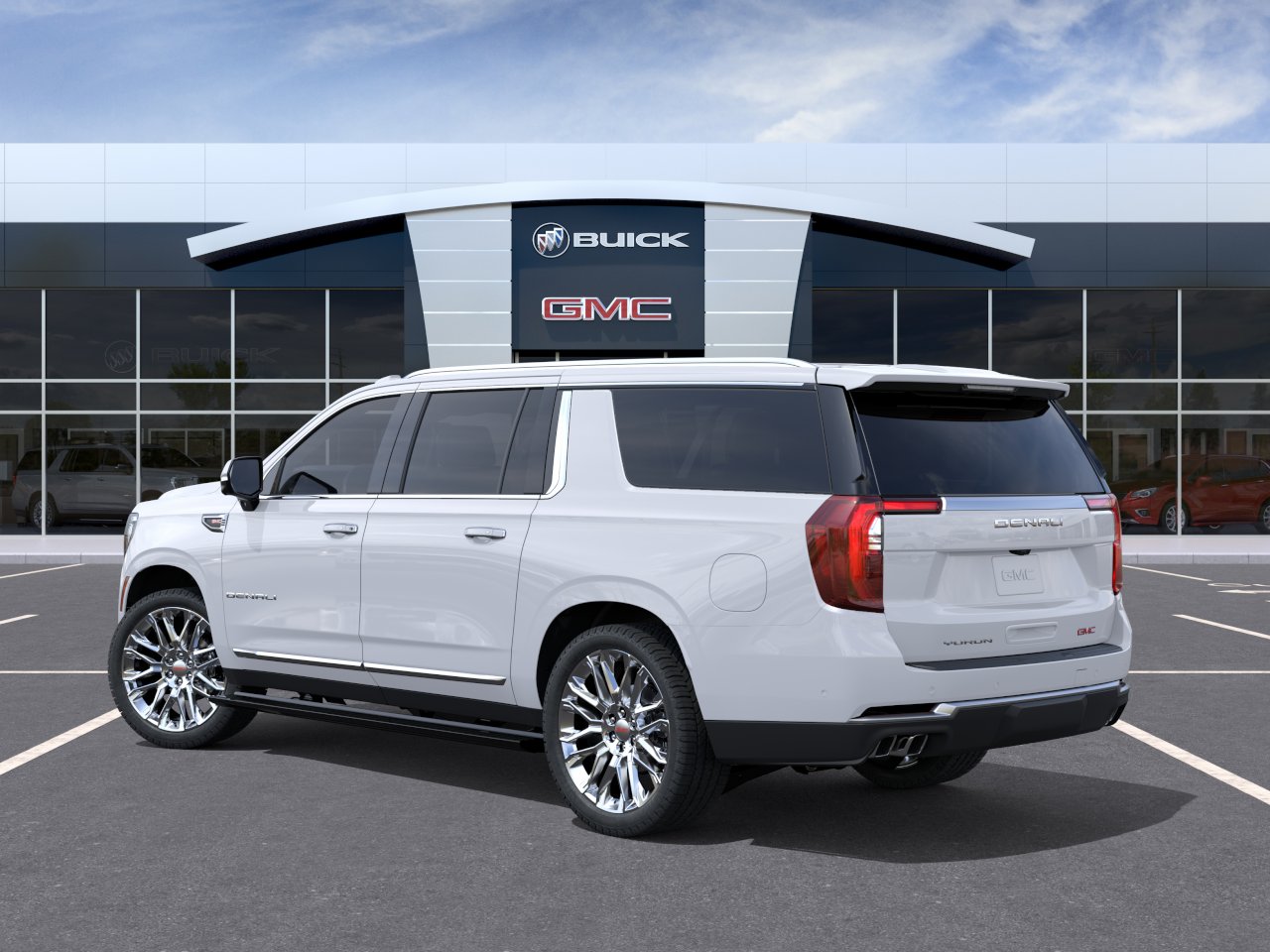 New 2026 Glacier White Tricoat GMC Denali image 3
