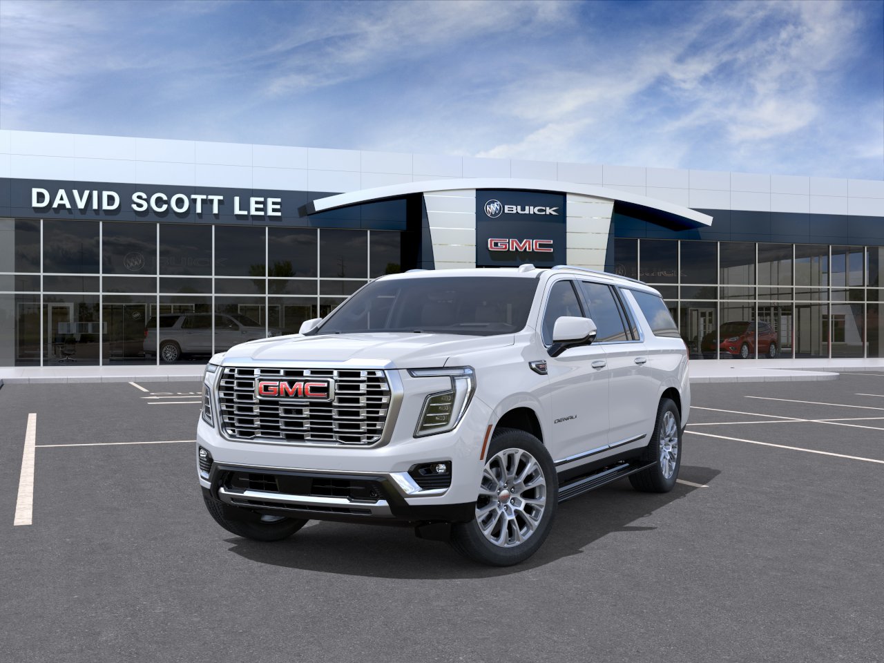 New 2026 Glacier White Tricoat GMC Denali image 8