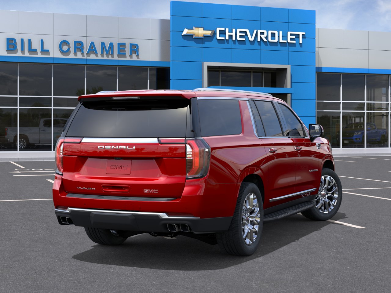 New 2026 Volcanic Red Tintcoat GMC Denali image 44