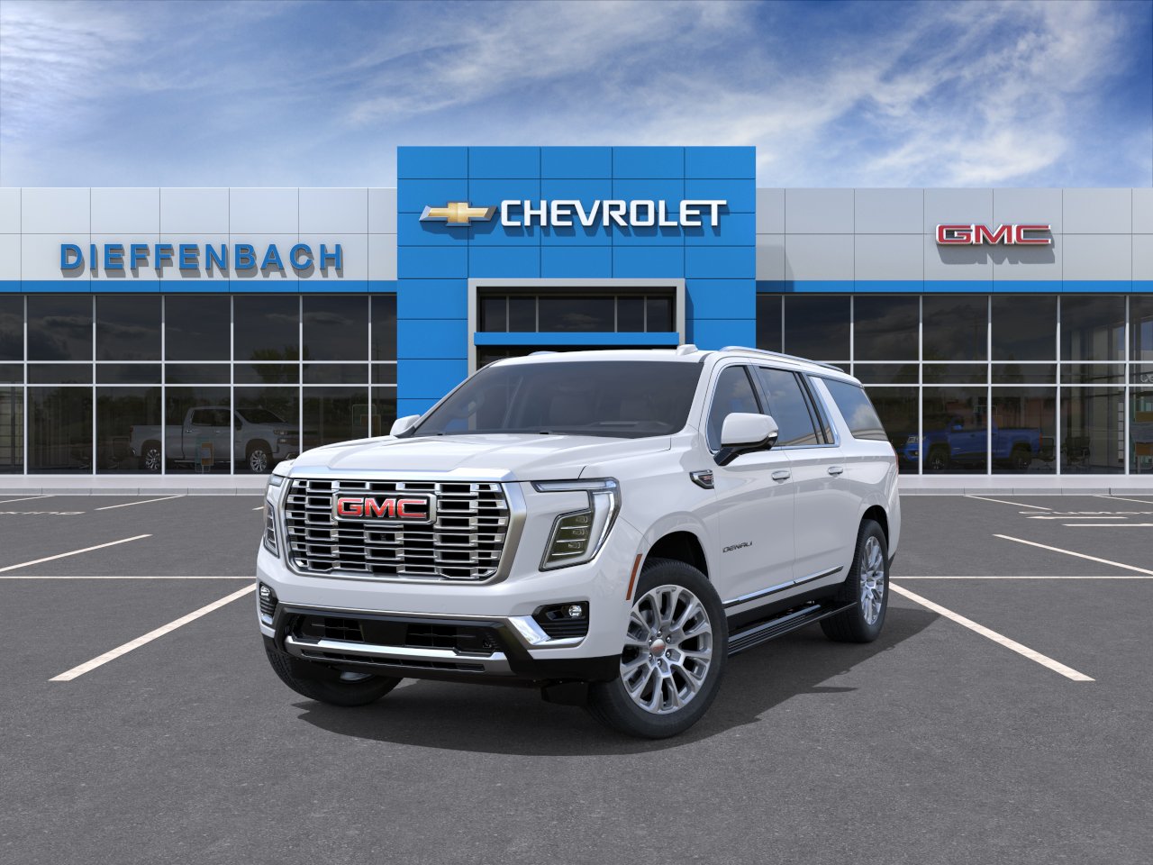 New 2026 Glacier White Tricoat GMC Denali image 8