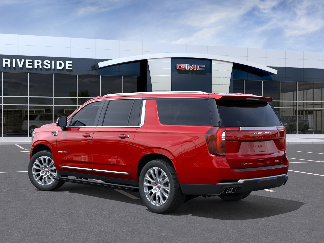 New 2026 Volcanic Red Tintcoat GMC Denali image 3