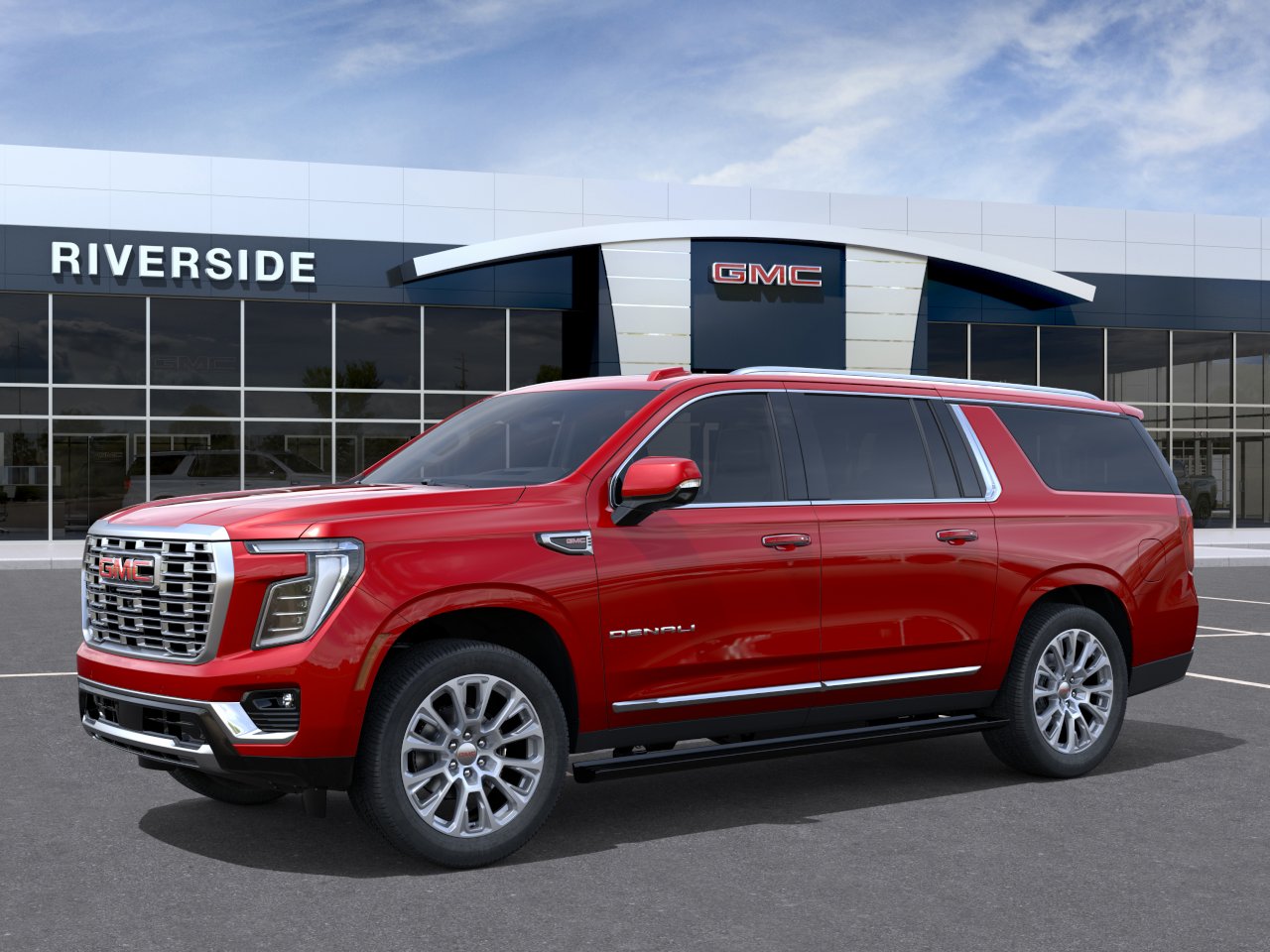 New 2026 Volcanic Red Tintcoat GMC Denali image 2