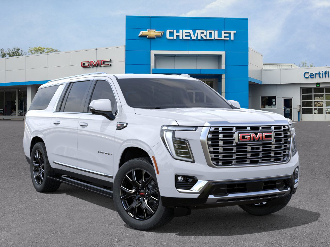 New 2026 Glacier White Tricoat GMC Denali image 39