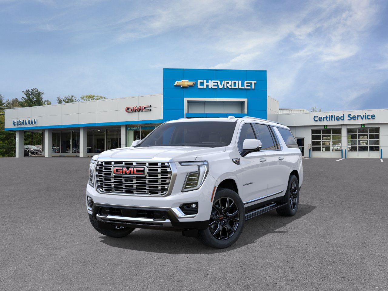 New 2026 Glacier White Tricoat GMC Denali image 40
