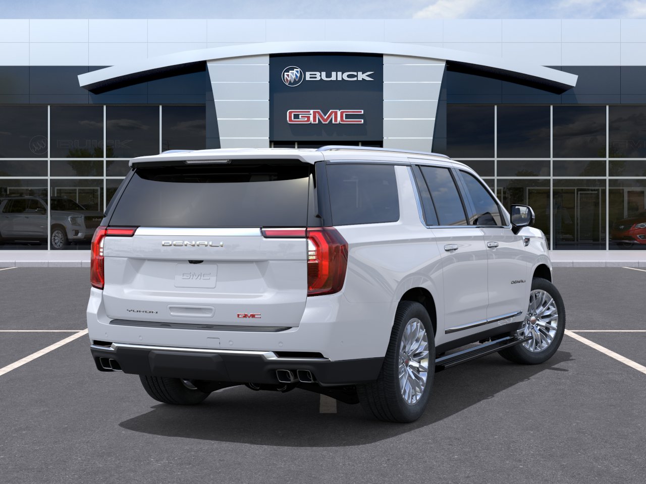 New 2026 Glacier White Tricoat GMC Denali image 4