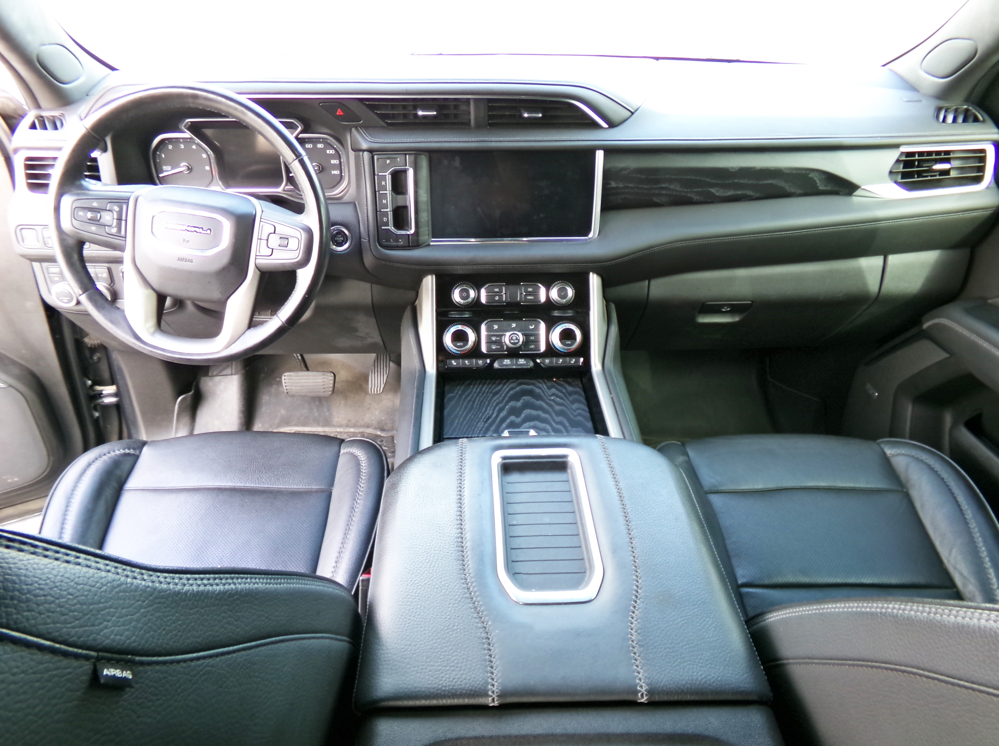 Used 2021 DARK SKY METALLIC GMC Denali image 7
