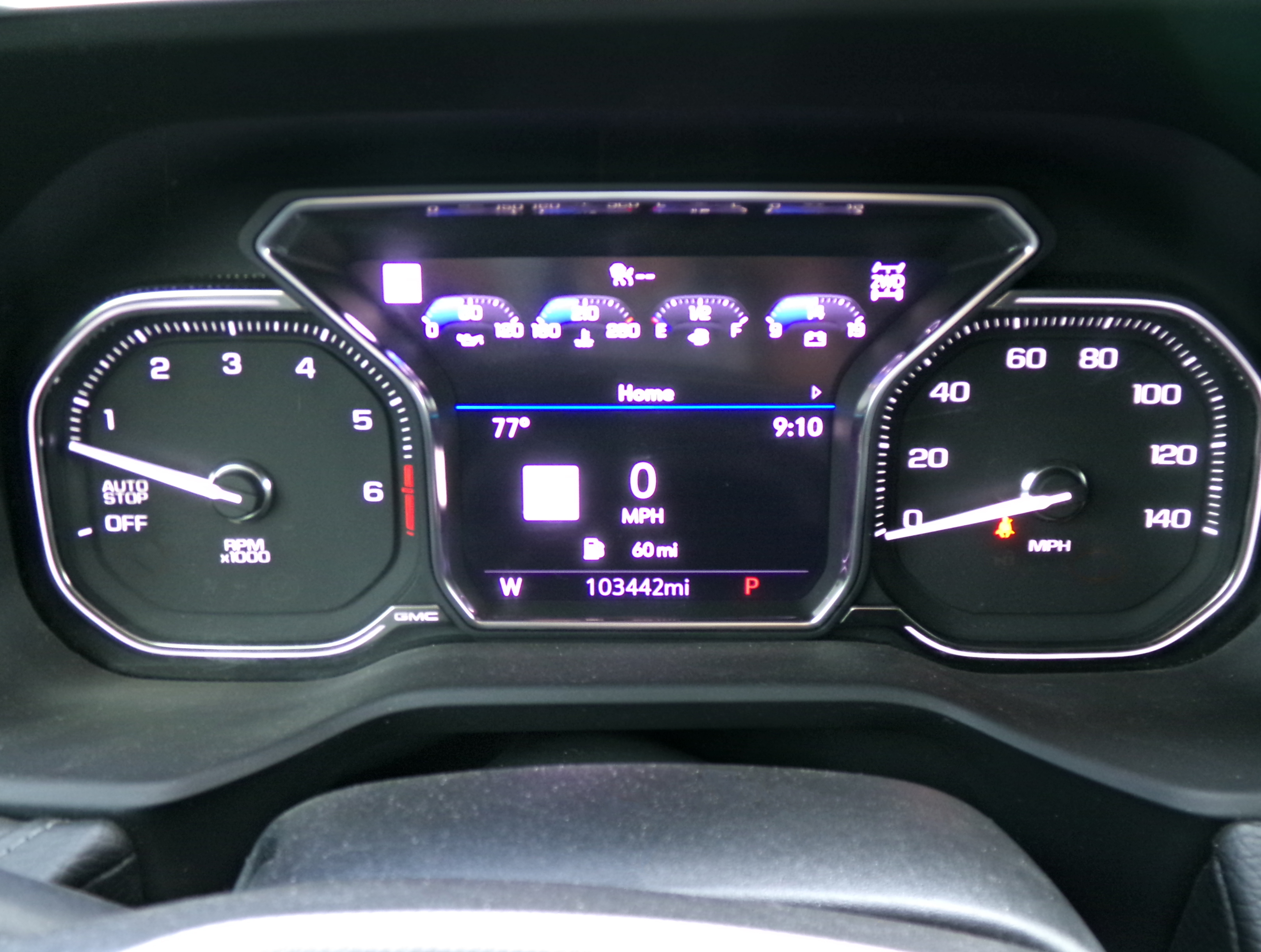 Used 2021 DARK SKY METALLIC GMC Denali image 8