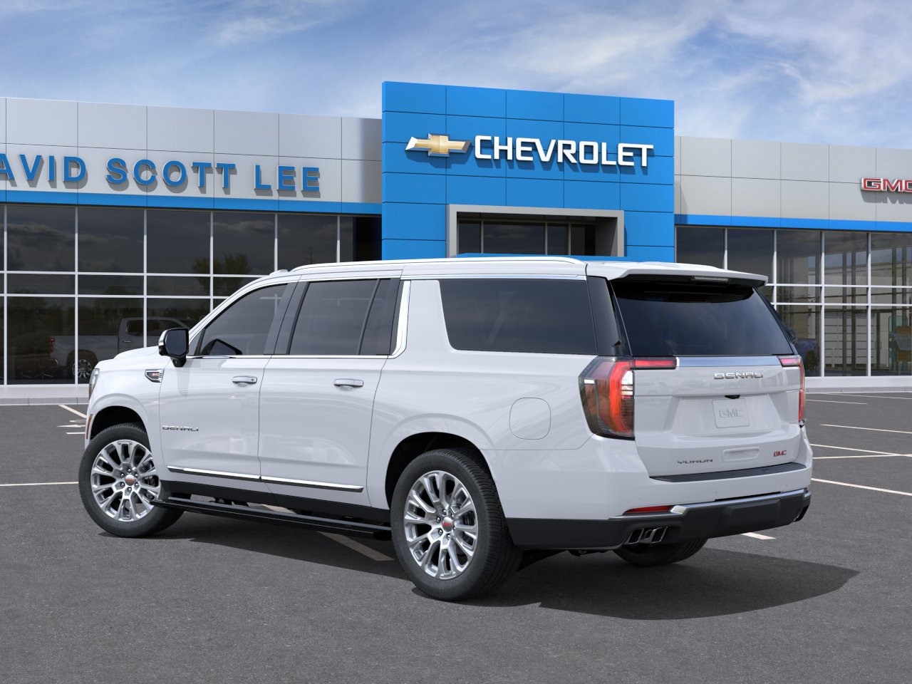 New 2026 Glacier White Tricoat GMC Denali image 3
