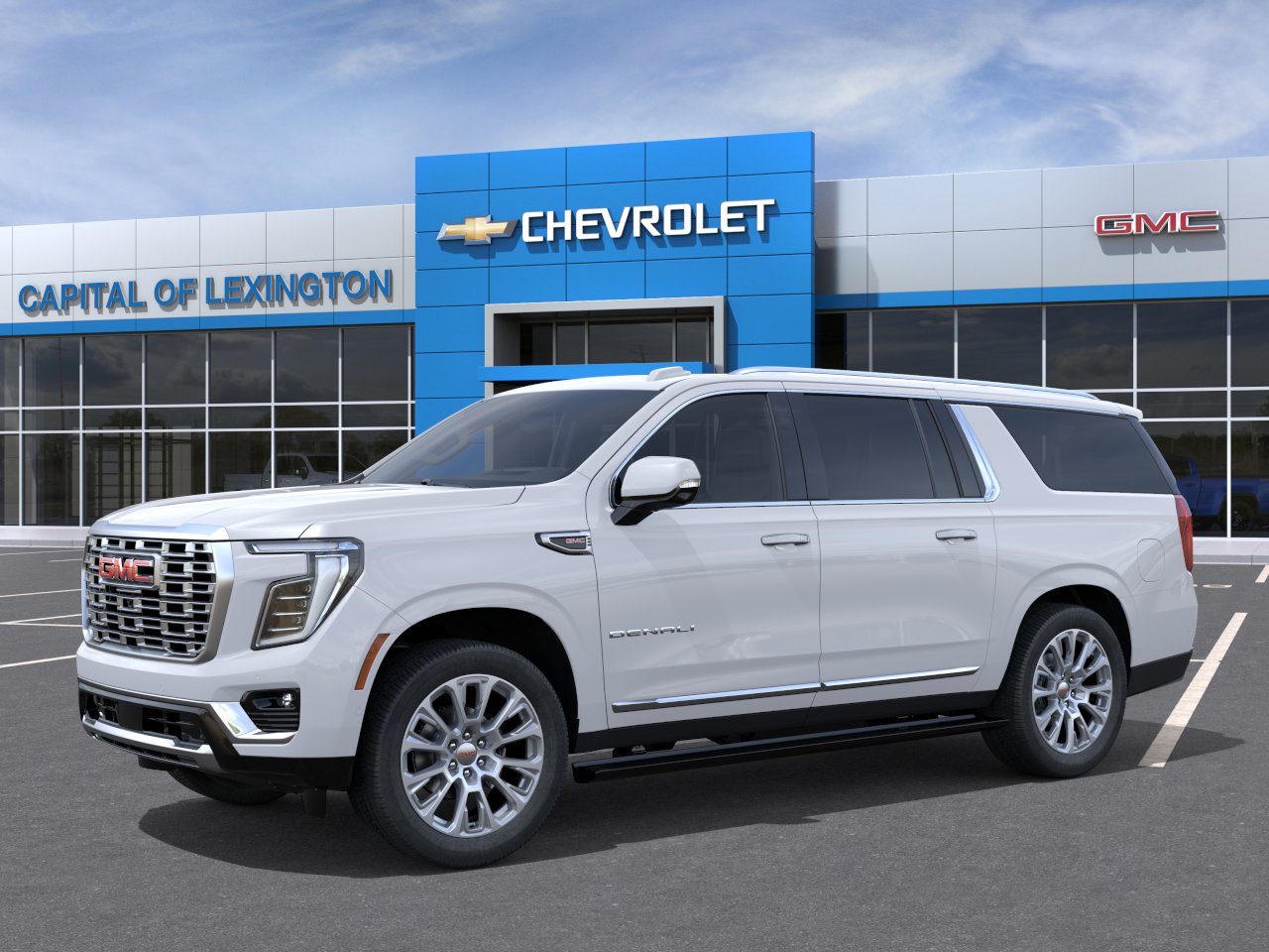 New 2027 Glacier White Tricoat GMC Denali image 2