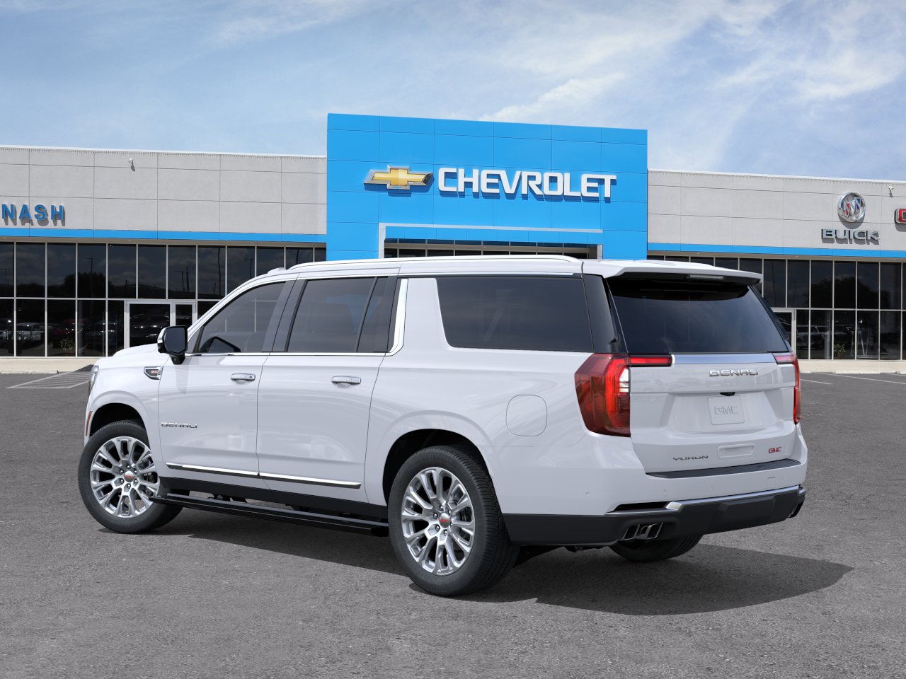 New 2026 Glacier White Tricoat GMC Denali image 3