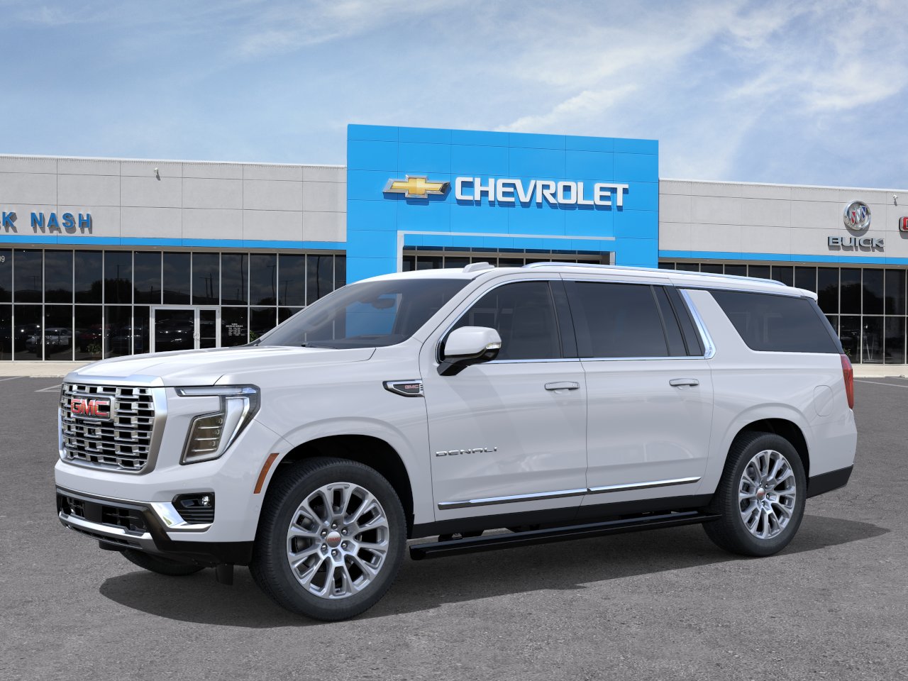 New 2026 Glacier White Tricoat GMC Denali image 2