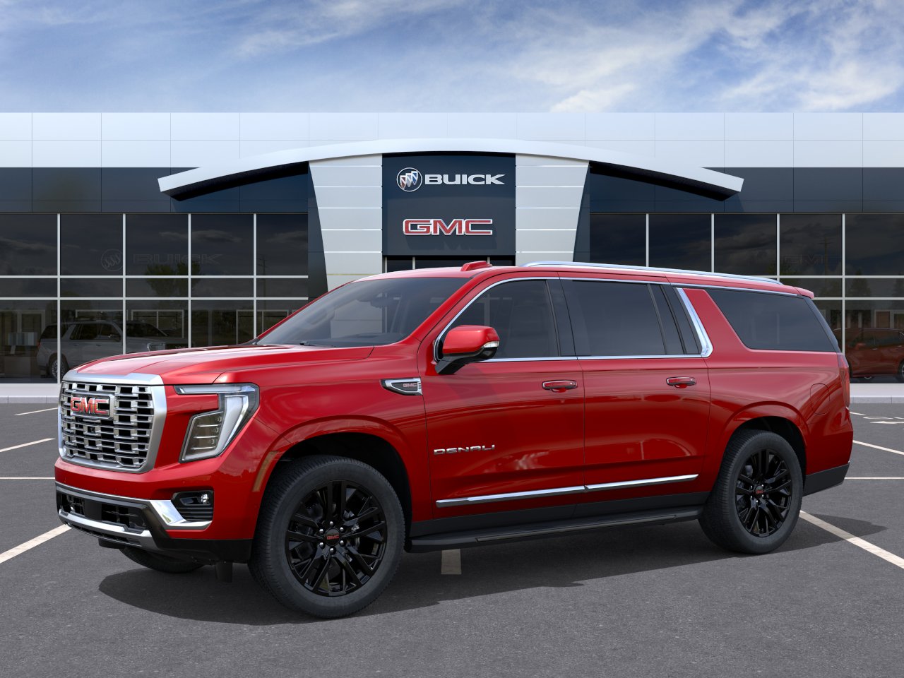 New 2026 Volcanic Red Tintcoat GMC Denali image 2