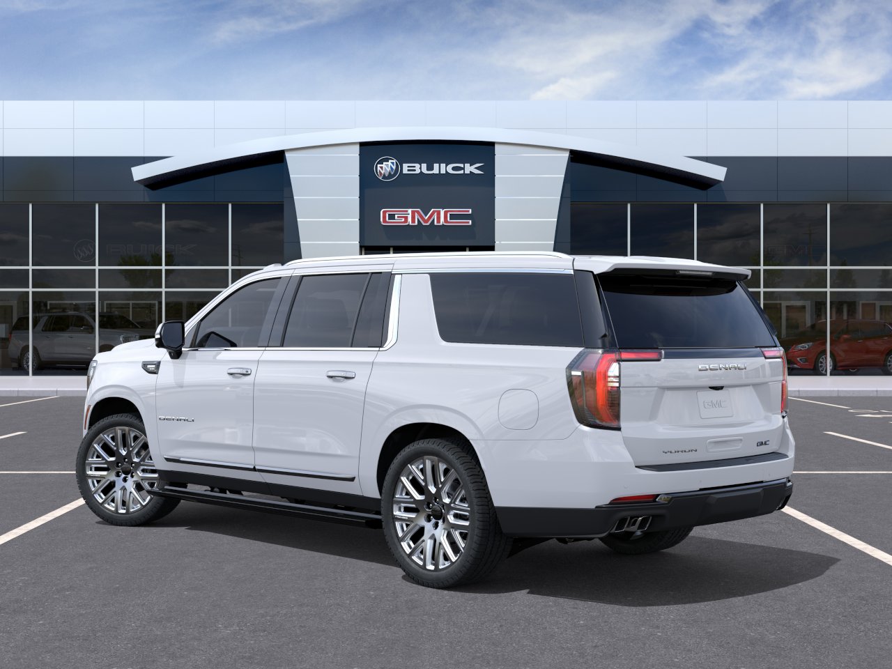 New 2026 Glacier White Tricoat GMC Denali Ultimate image 3