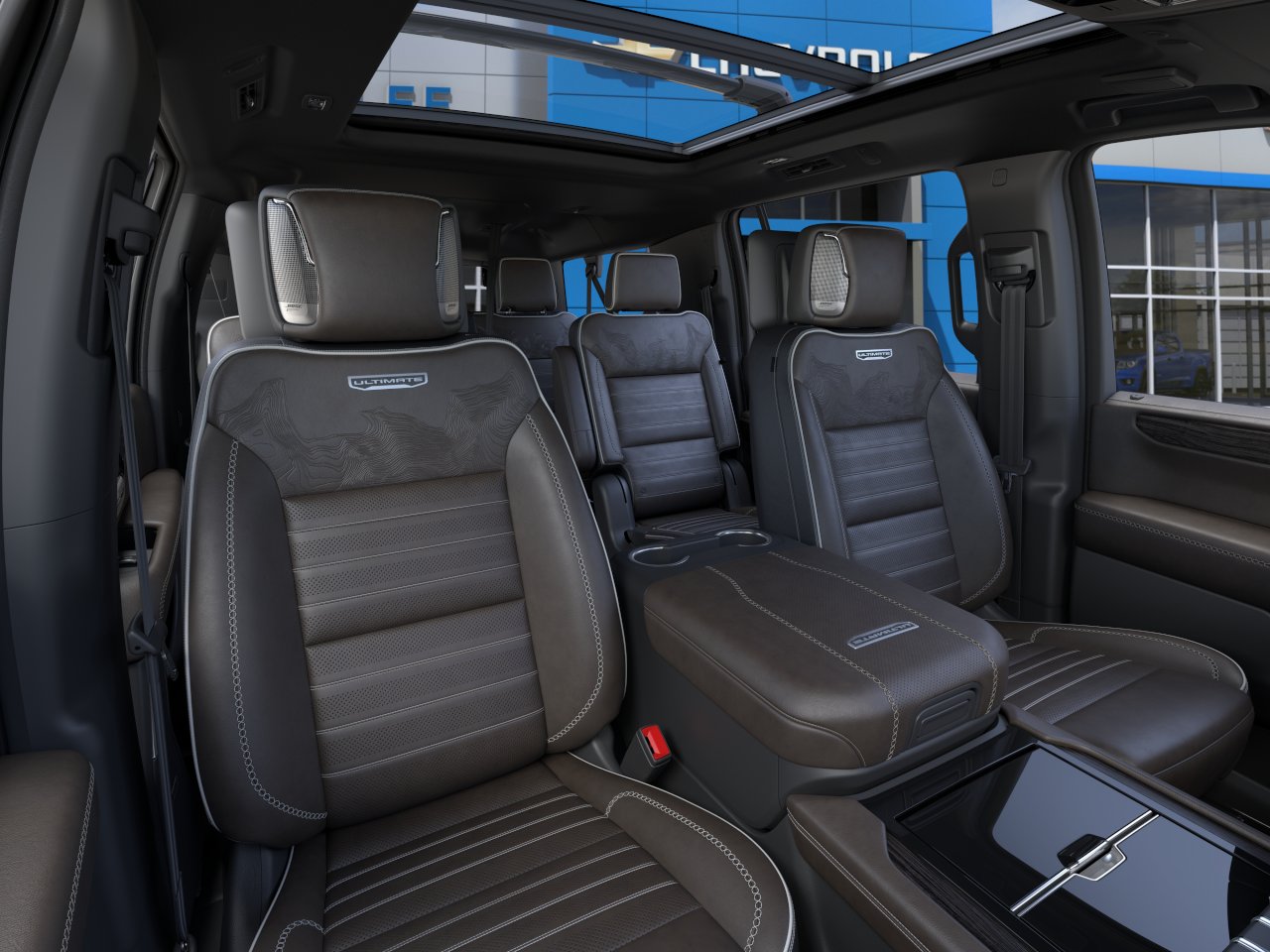 New 2027 Glacier White Tricoat GMC Denali Ultimate image 16