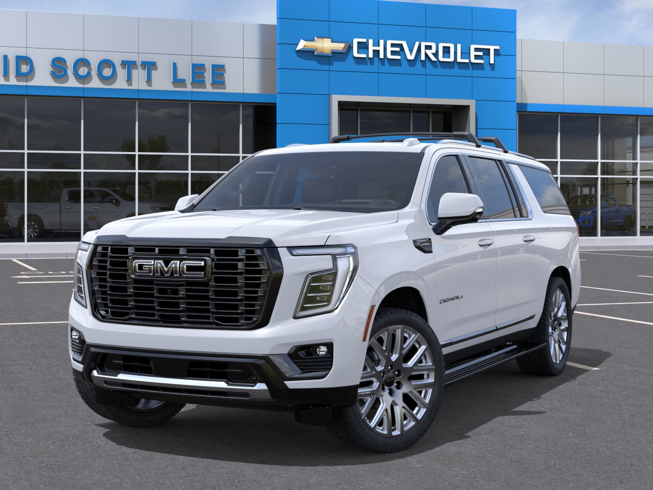 New 2027 Glacier White Tricoat GMC Denali Ultimate image 6