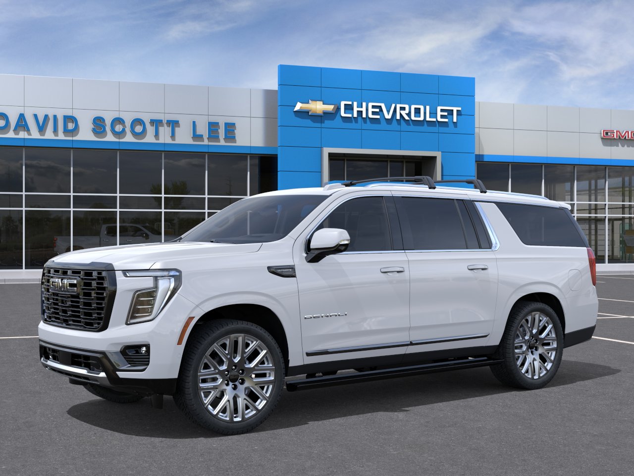 New 2027 Glacier White Tricoat GMC Denali Ultimate image 2