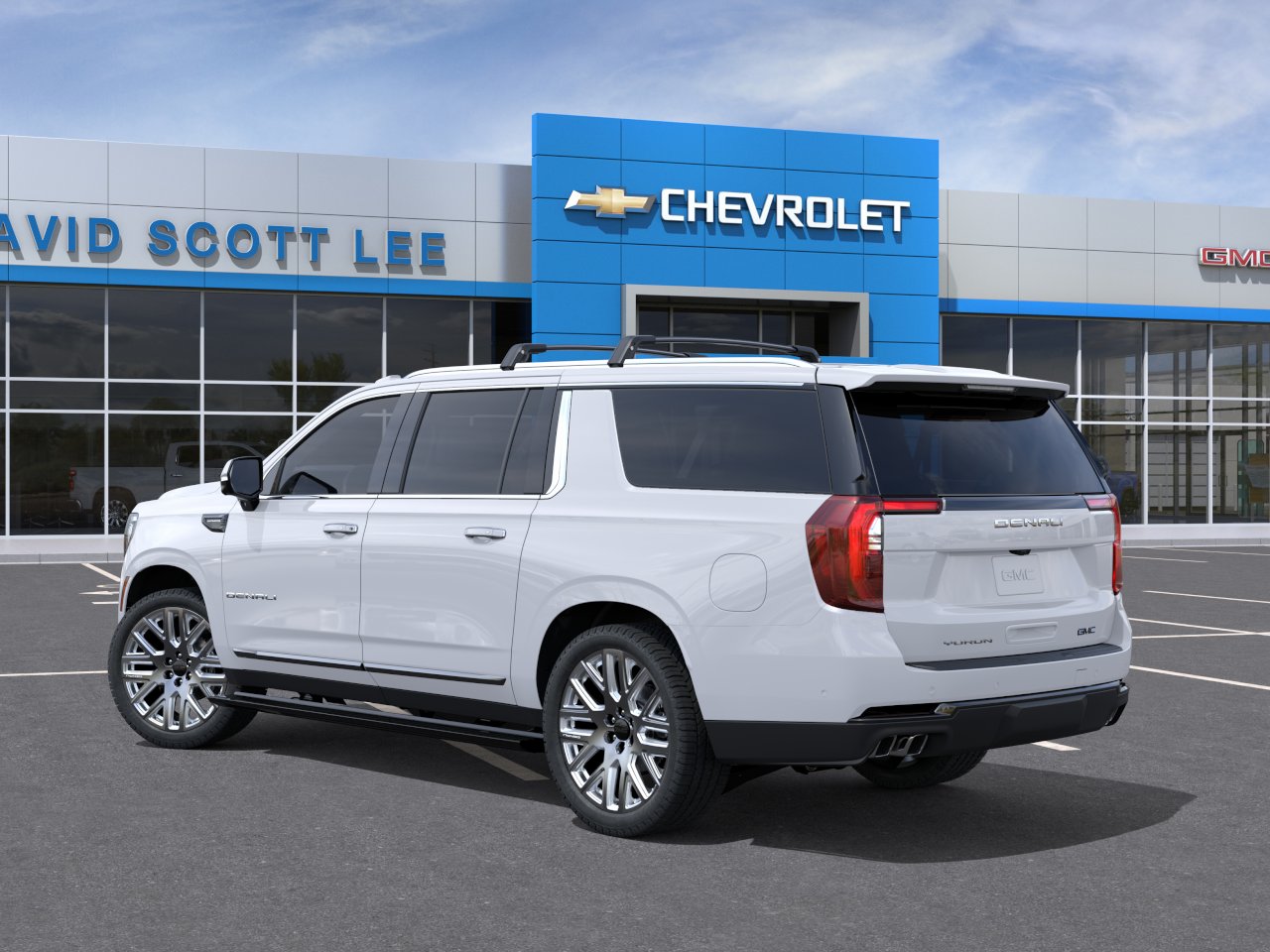 New 2027 Glacier White Tricoat GMC Denali Ultimate image 3