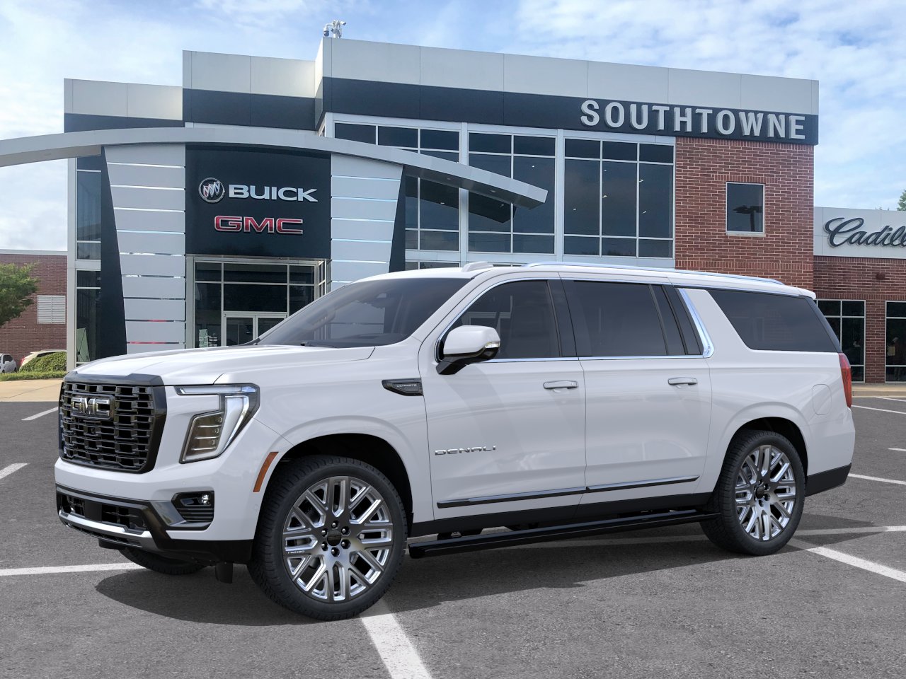 New 2027 Glacier White Tricoat GMC Denali Ultimate image 26