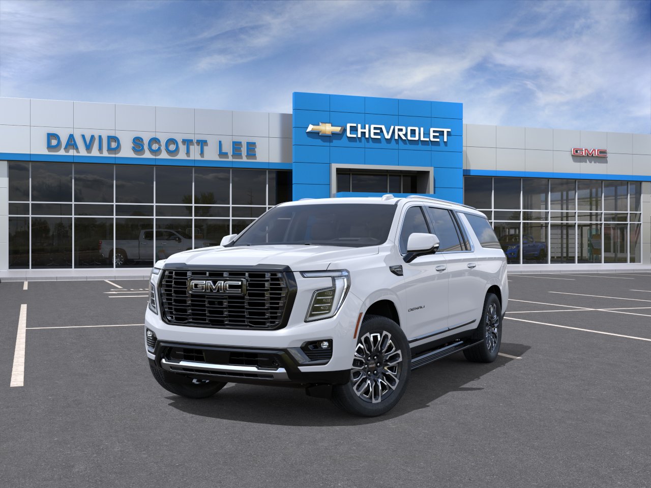New 2026 Glacier White Tricoat GMC Denali Ultimate image 8