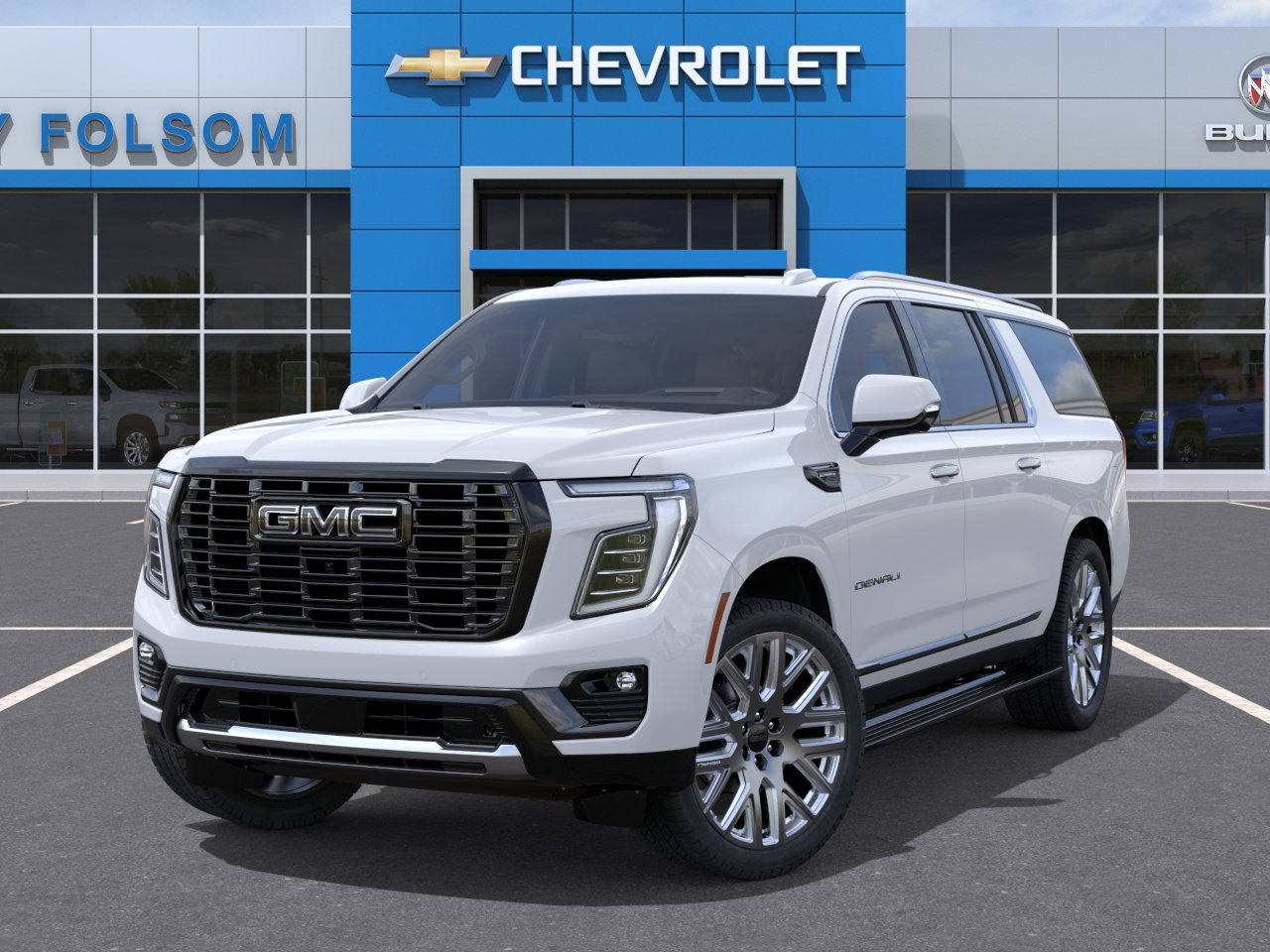 New 2027 Glacier White Tricoat GMC Denali Ultimate image 6