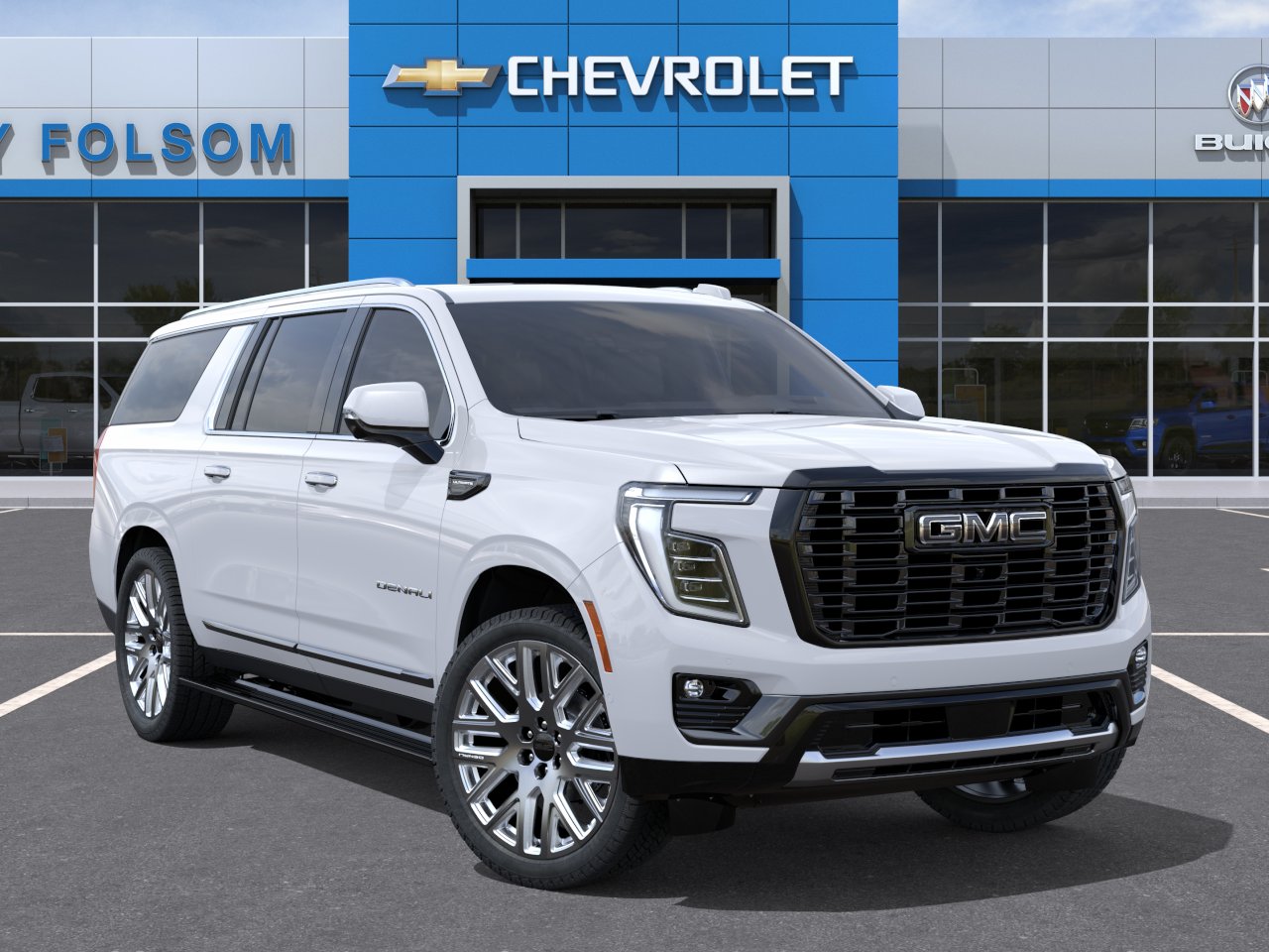 New 2027 Glacier White Tricoat GMC Denali Ultimate image 7