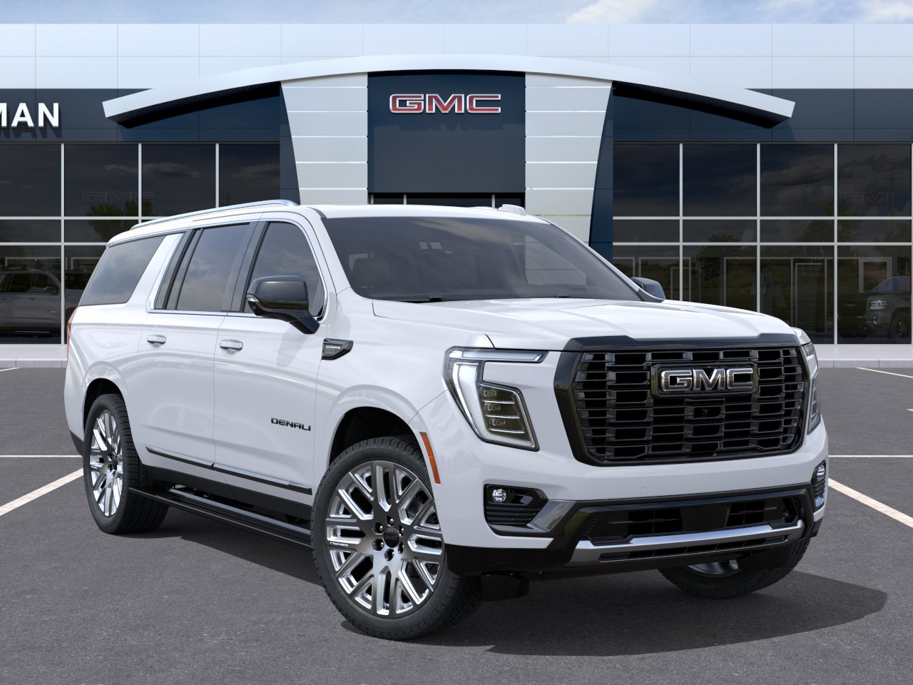 New 2027 Glacier White Tricoat GMC Denali Ultimate image 7
