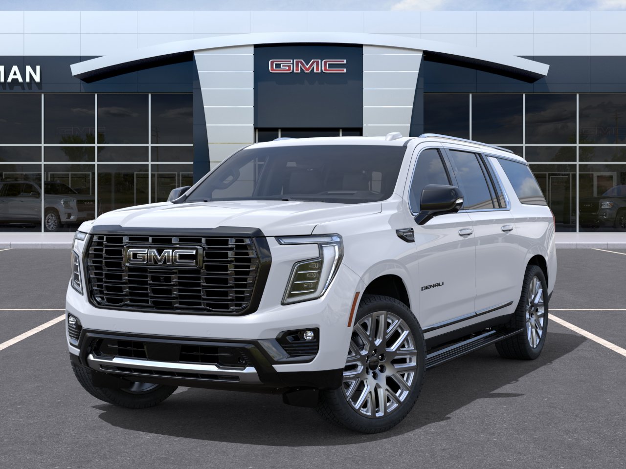 New 2027 Glacier White Tricoat GMC Denali Ultimate image 6