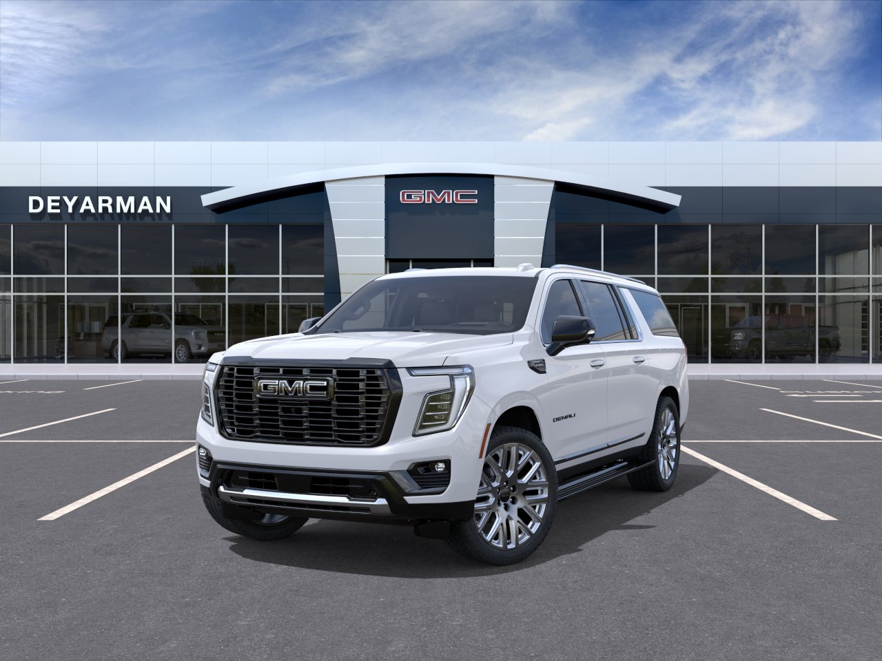 New 2027 Glacier White Tricoat GMC Denali Ultimate image 8