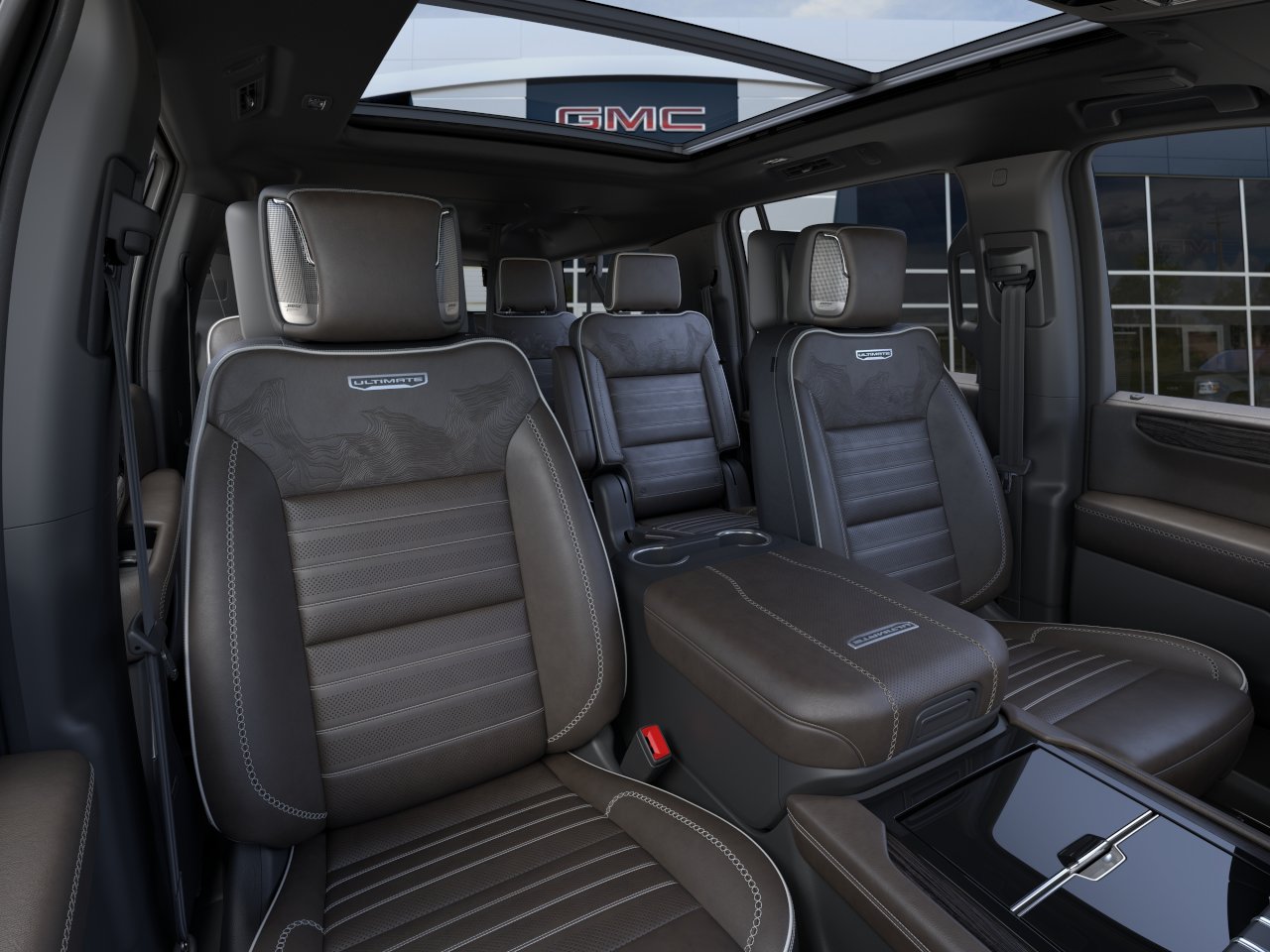 New 2027 Glacier White Tricoat GMC Denali Ultimate image 16