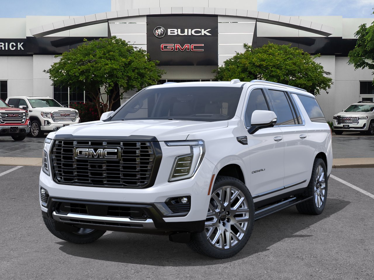 New 2027 Glacier White Tricoat GMC Denali Ultimate image 32