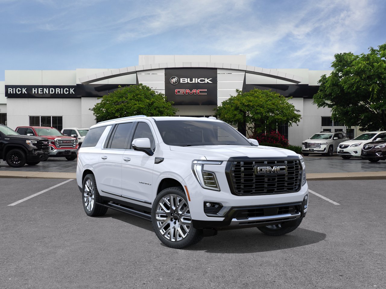 New 2027 Glacier White Tricoat GMC Denali Ultimate image 27