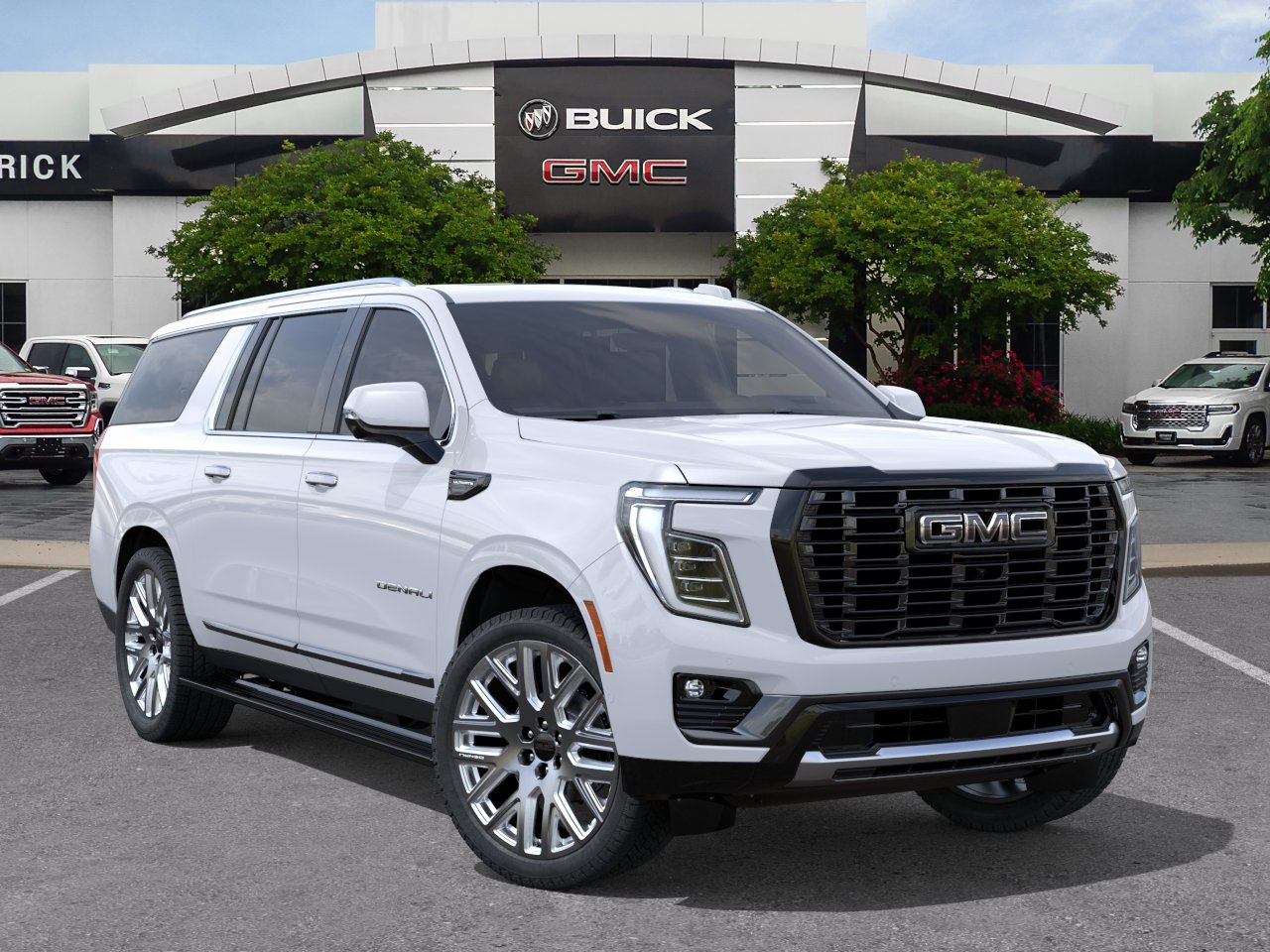 New 2027 Glacier White Tricoat GMC Denali Ultimate image 33