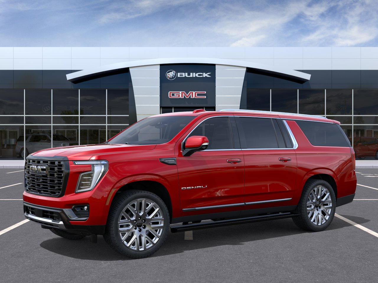 New 2026 Volcanic Red Tintcoat GMC Denali Ultimate image 3