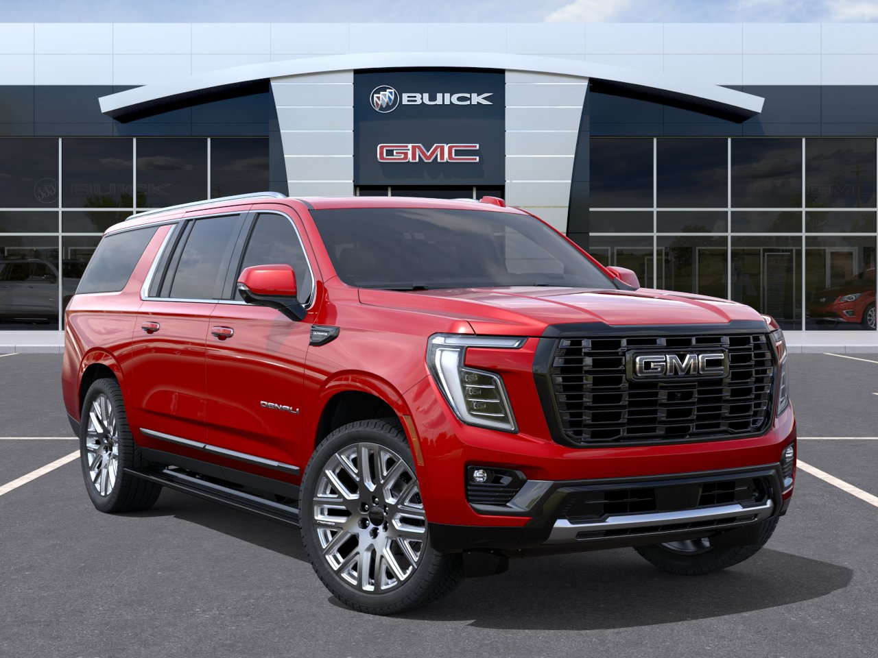 New 2026 Volcanic Red Tintcoat GMC Denali Ultimate image 8