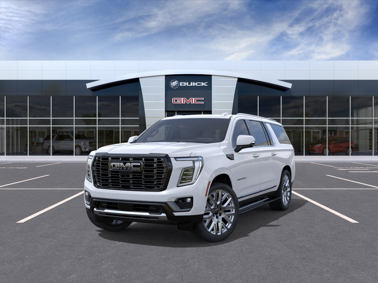 New 2026 Glacier White Tricoat GMC Denali Ultimate image 8