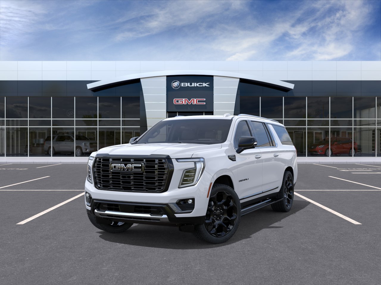 New 2026 Glacier White Tricoat GMC Denali Ultimate image 8