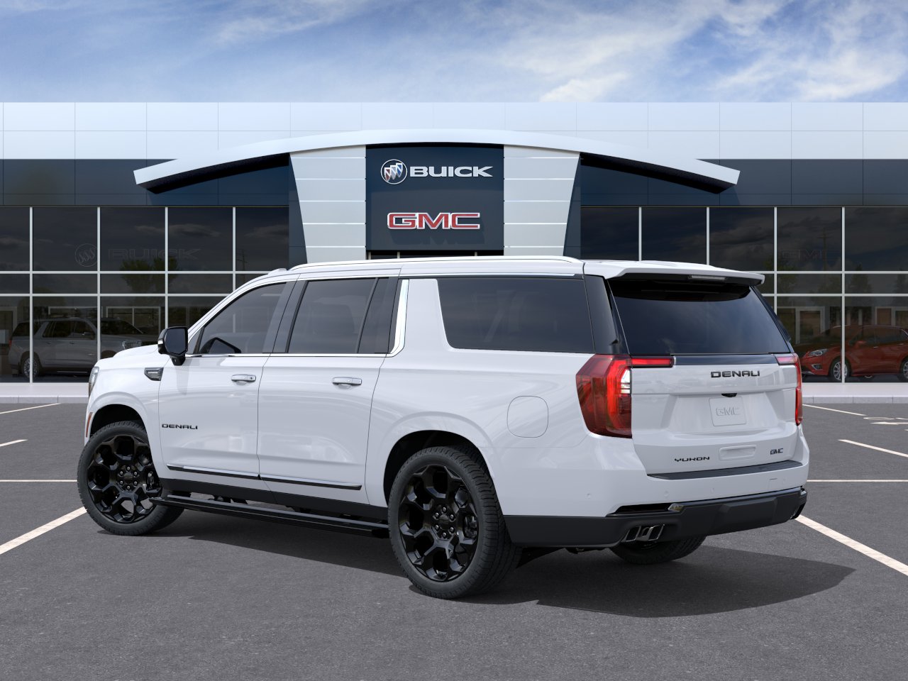 New 2026 Glacier White Tricoat GMC Denali Ultimate image 3
