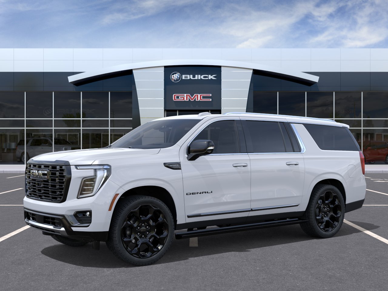 New 2026 Glacier White Tricoat GMC Denali Ultimate image 2