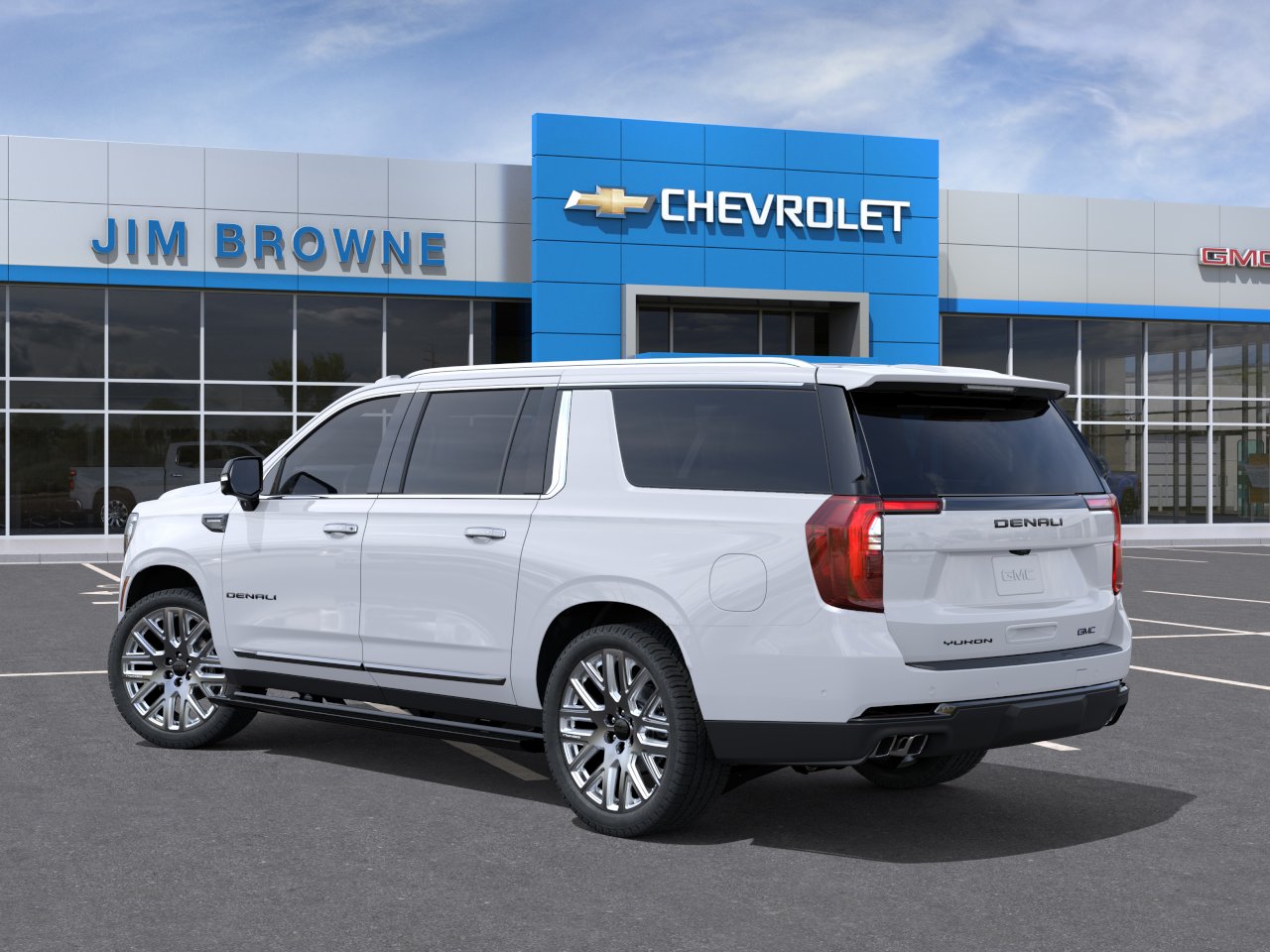 New 2026 Glacier White Tricoat GMC Denali Ultimate image 3