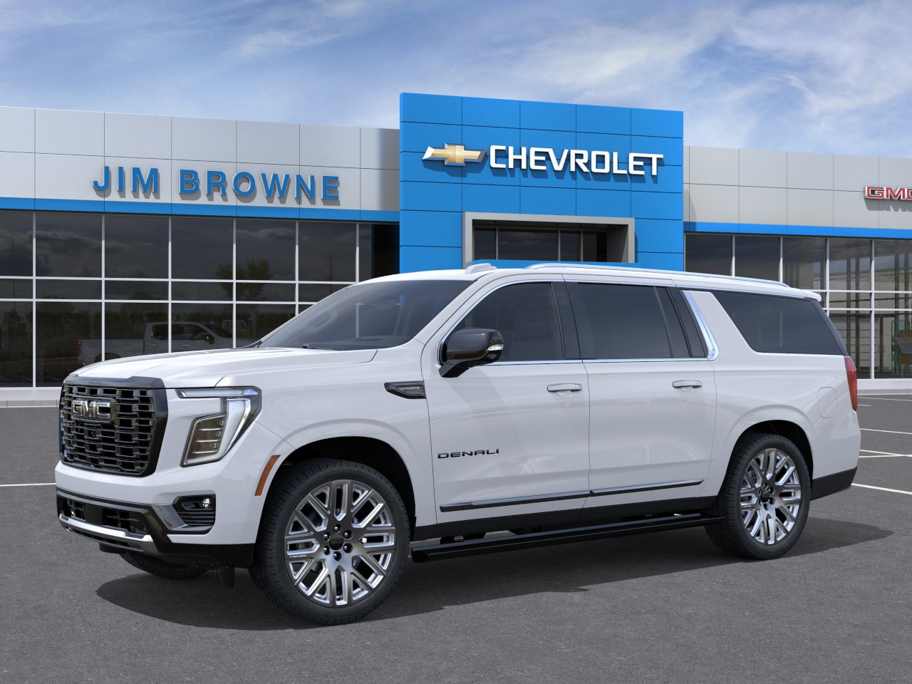 New 2026 Glacier White Tricoat GMC Denali Ultimate image 2