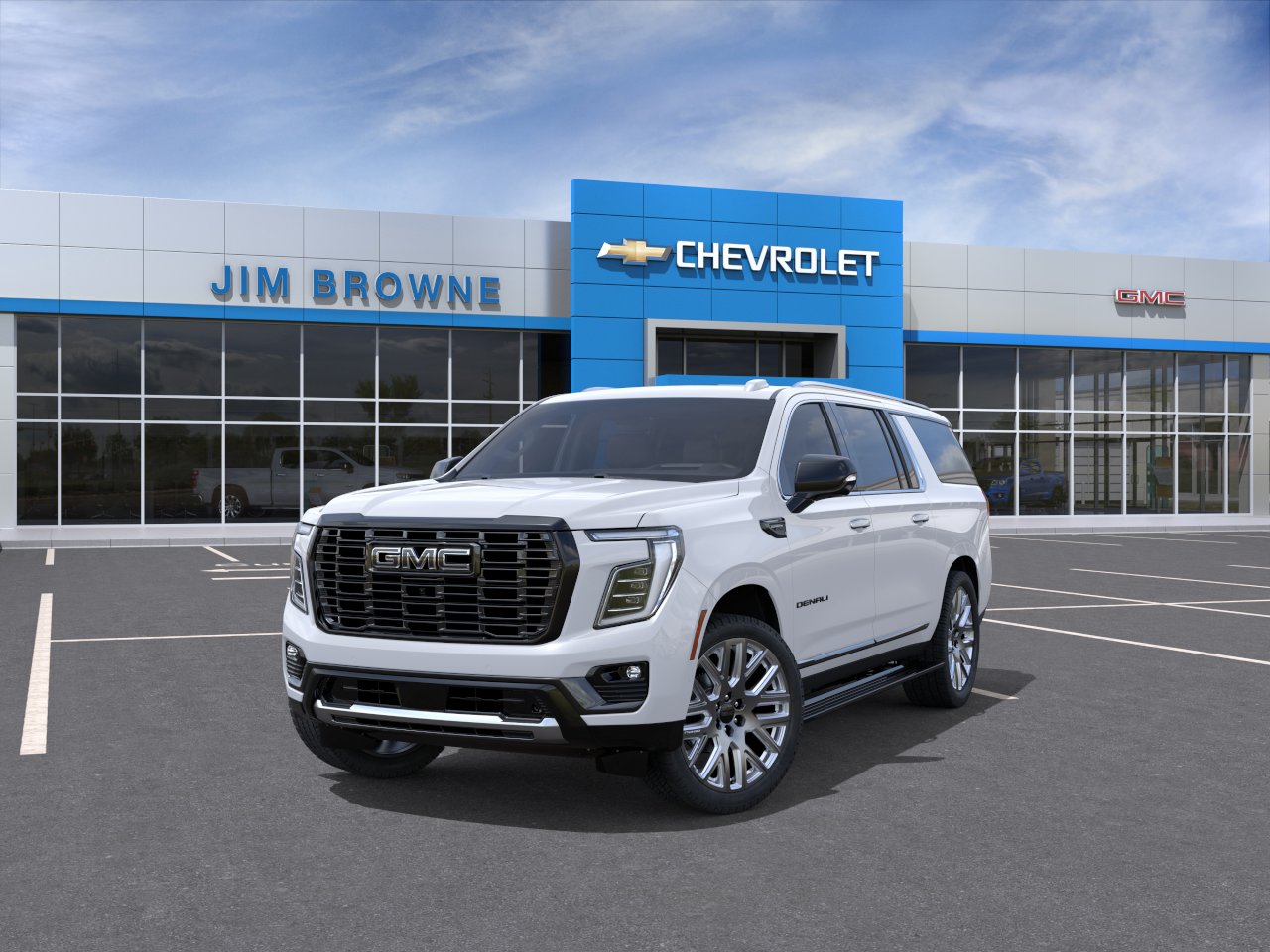 New 2026 Glacier White Tricoat GMC Denali Ultimate image 8