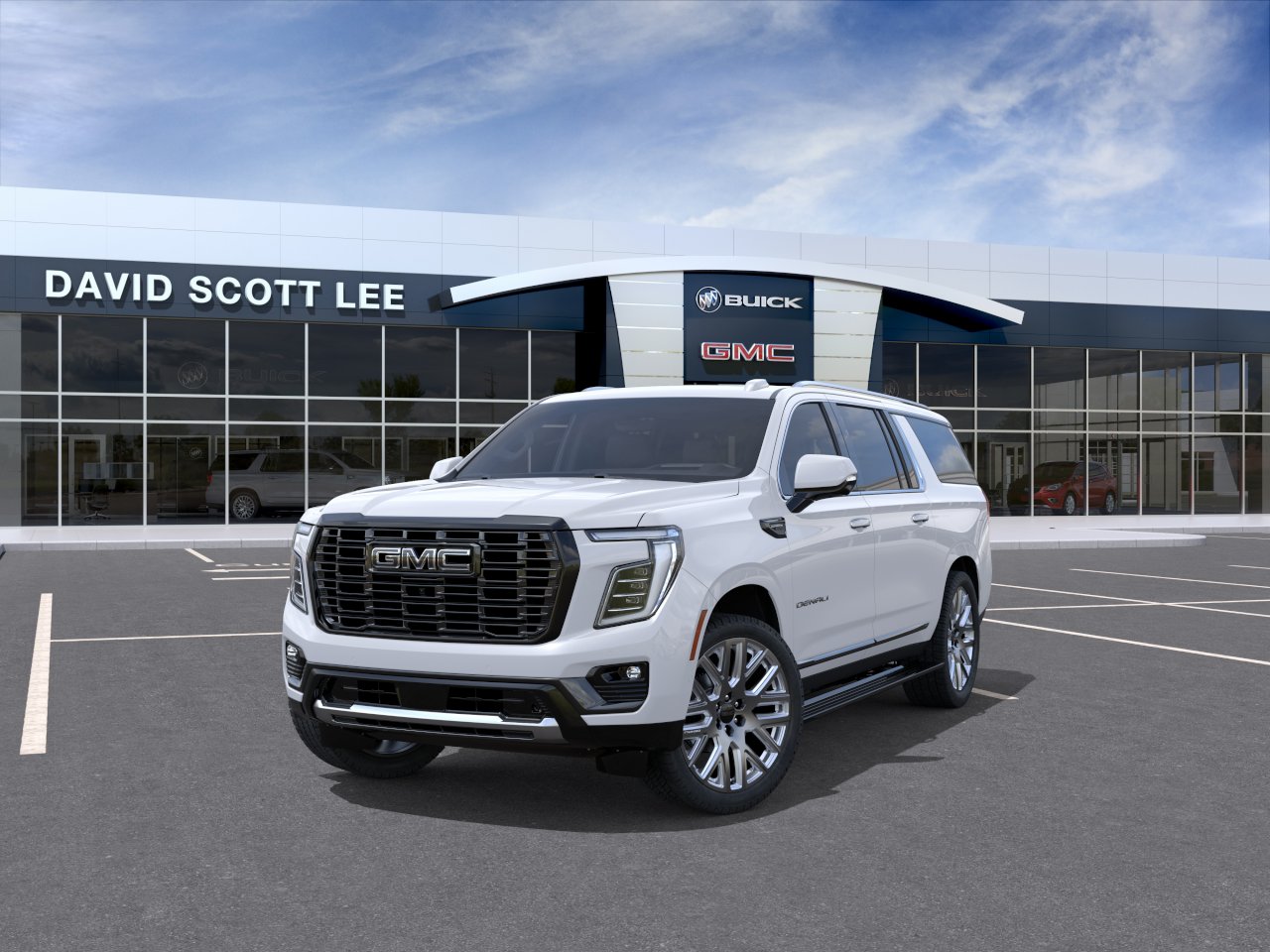 New 2026 Glacier White Tricoat GMC Denali Ultimate image 8