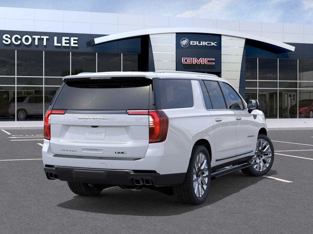 New 2026 Glacier White Tricoat GMC Denali Ultimate image 4