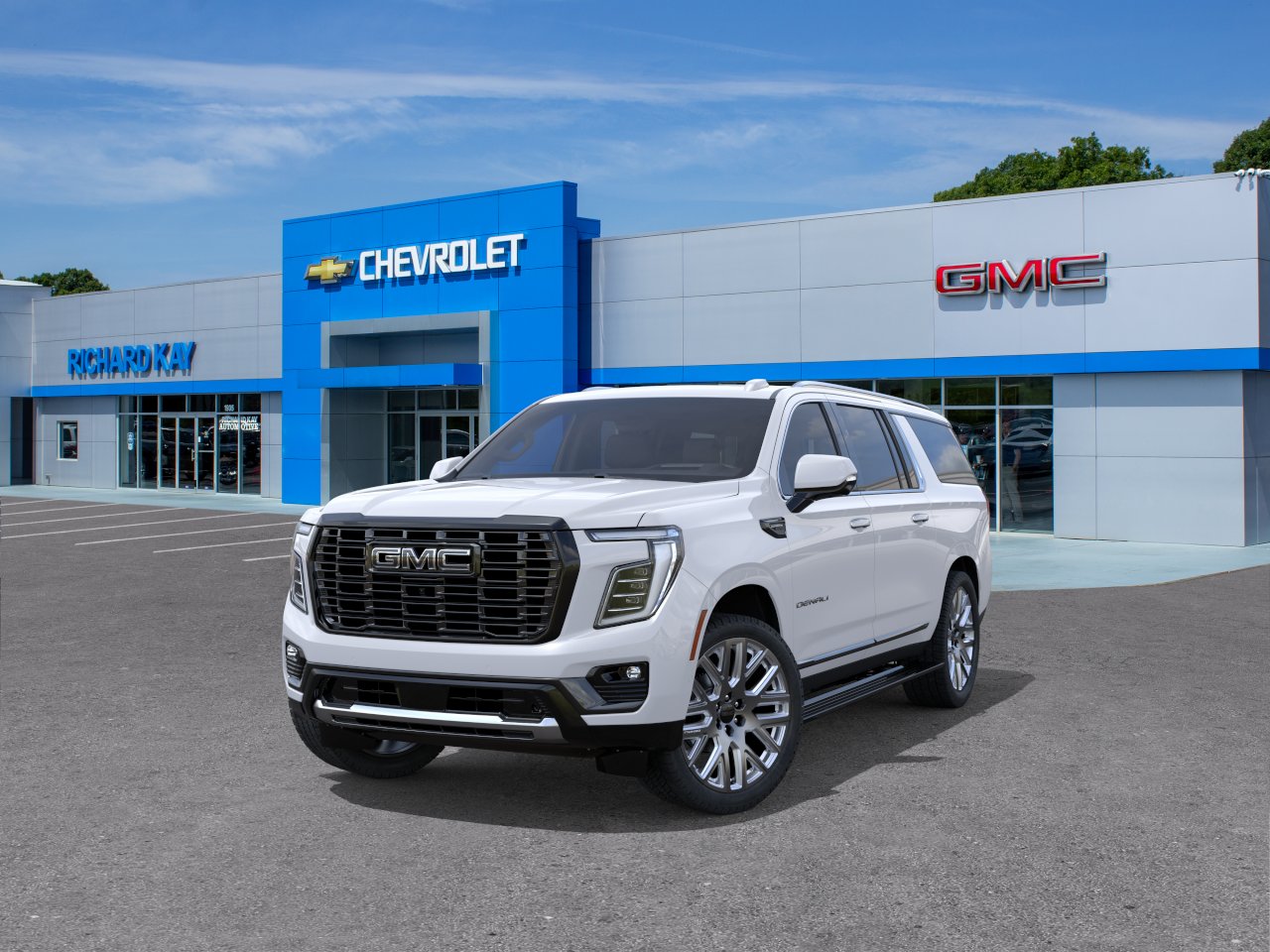 New 2027 Glacier White Tricoat GMC Denali Ultimate image 32