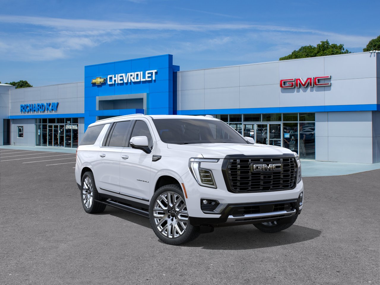 New 2027 Glacier White Tricoat GMC Denali Ultimate image 25